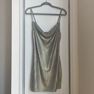 Champagne Mini Dress, M boutique!